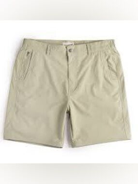 Duck Camp Men Size 2XL 40" Drifter Shorts Khaki Nylon Hiking Outdoor Sandbar